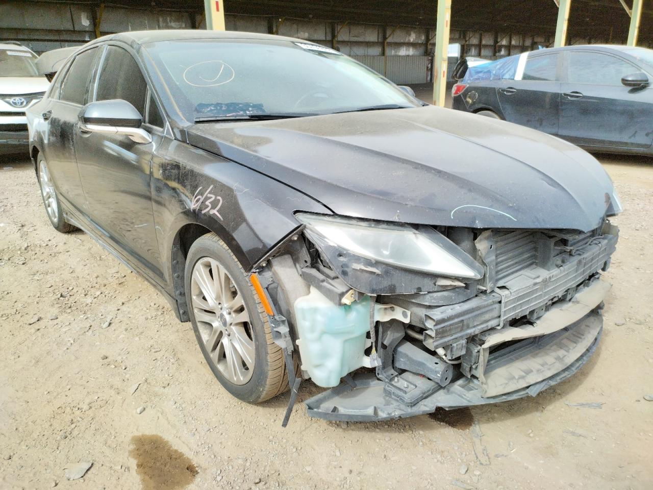 LINCOLN MKZ 2014 with VIN 3LN6L2GK0ER802099 - Photo from auction