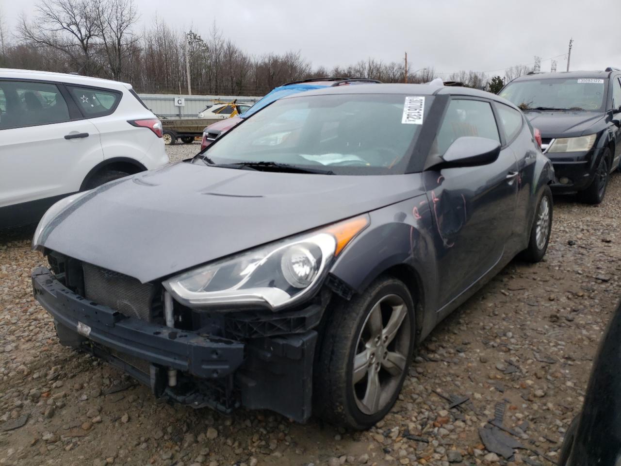 Photo 2 from auction – 2015 HYUNDAI VELOSTER with VIN KMHTC6AD3FU228581