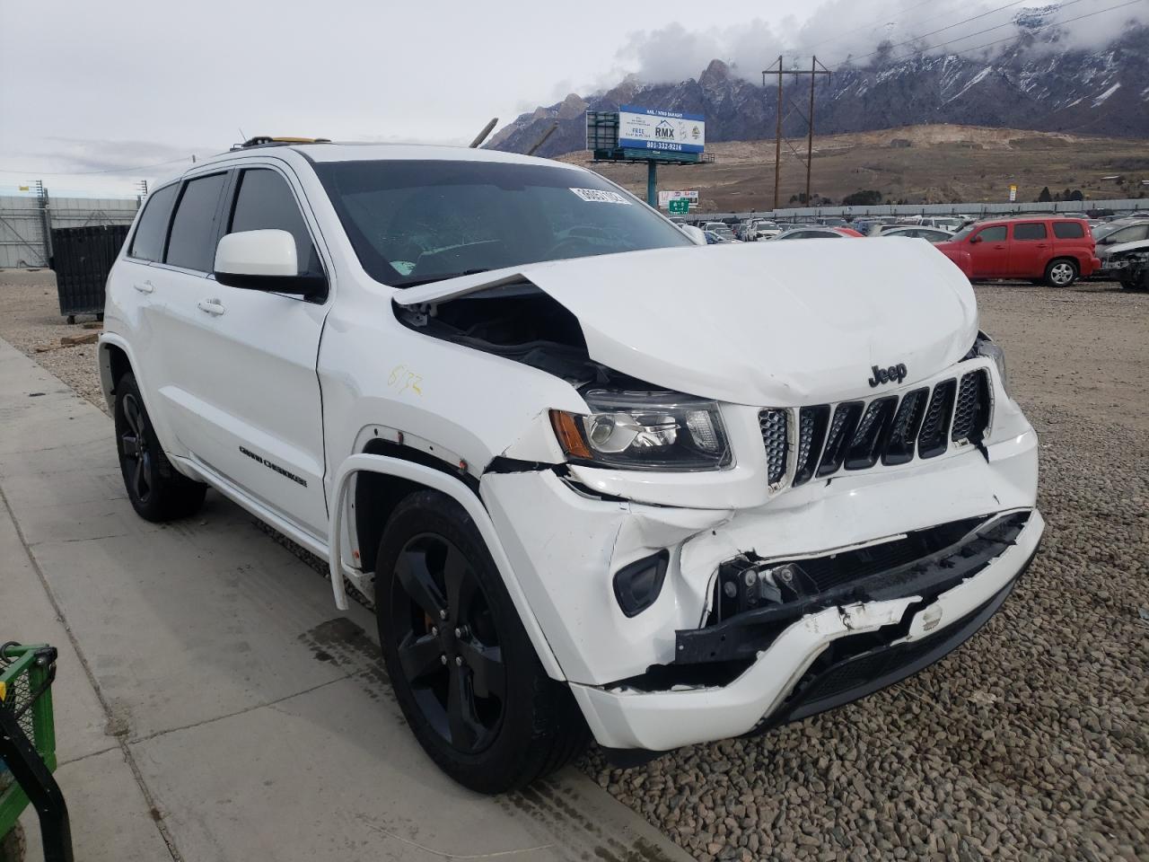 JEEP GRAND CHER 2015 with VIN 1C4RJFAG0FC854884 - Photo from auction