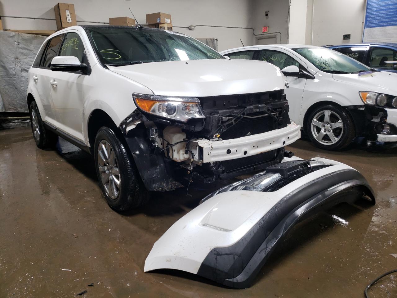 FORD EDGE SEL 2013 with VIN 2FMDK3JC7DBA31462 - Photo from auction