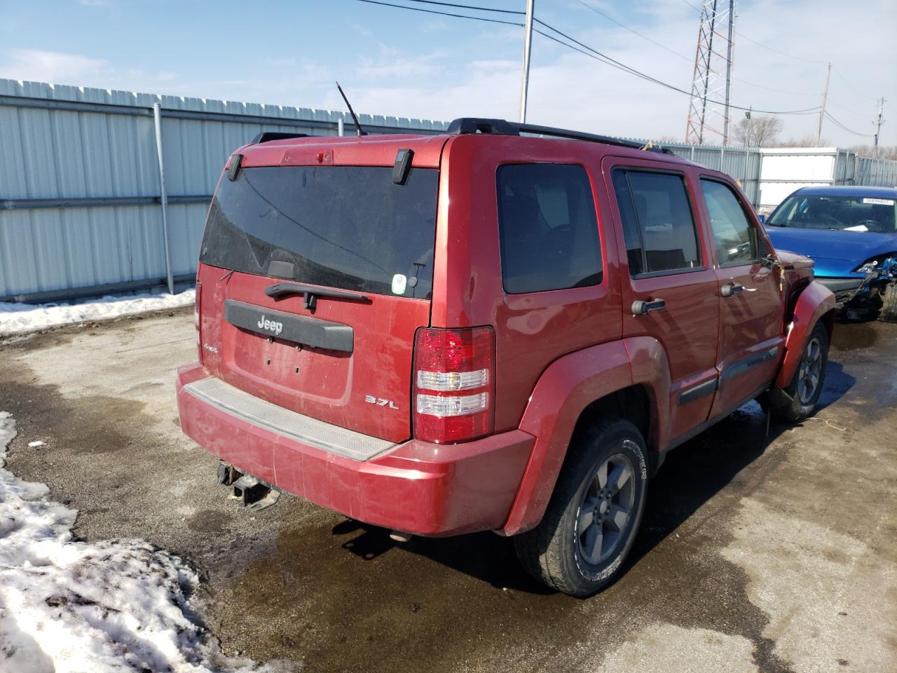 Photo 4 from auction – 2008 JEEP LIBERTY SP with VIN 1J8GN28K08W154792