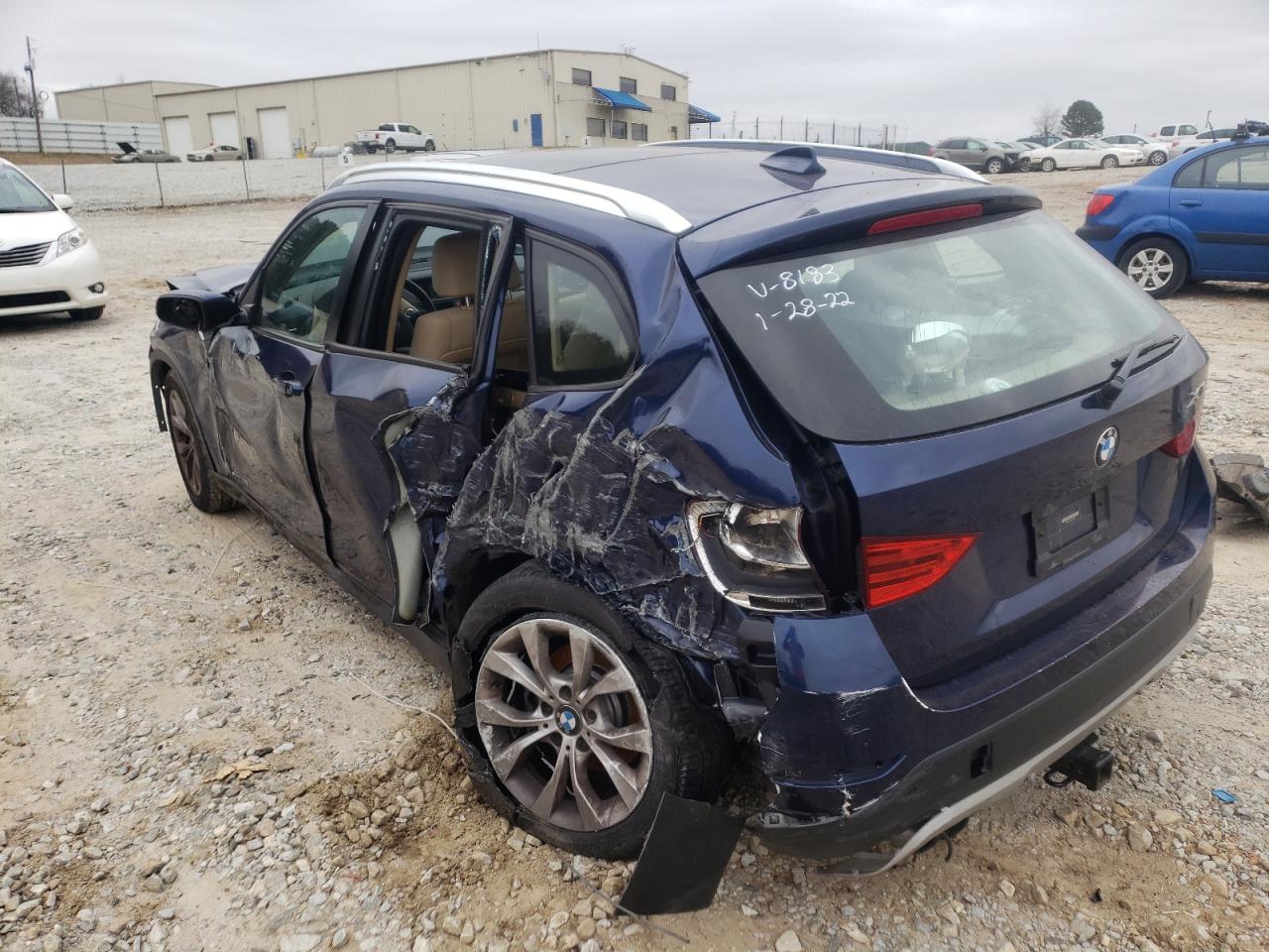 Photo 3 from auction – 2014 BMW X1 XDRIVE2 with VIN WBAVL1C50EVY18183