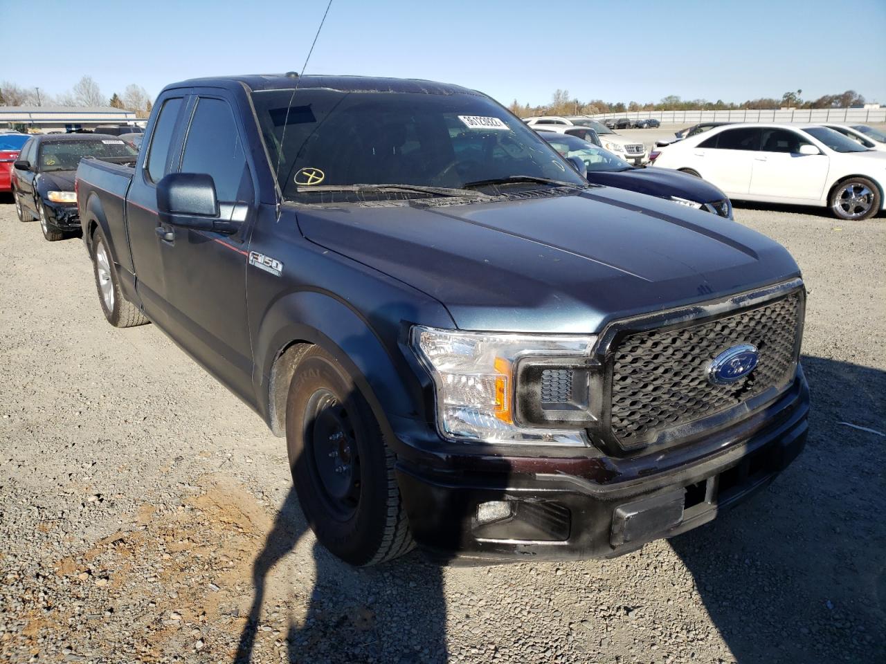 FORD F150 SUPER 2018 with VIN 1FTEX1CPXJKC42316 - Photo from auction