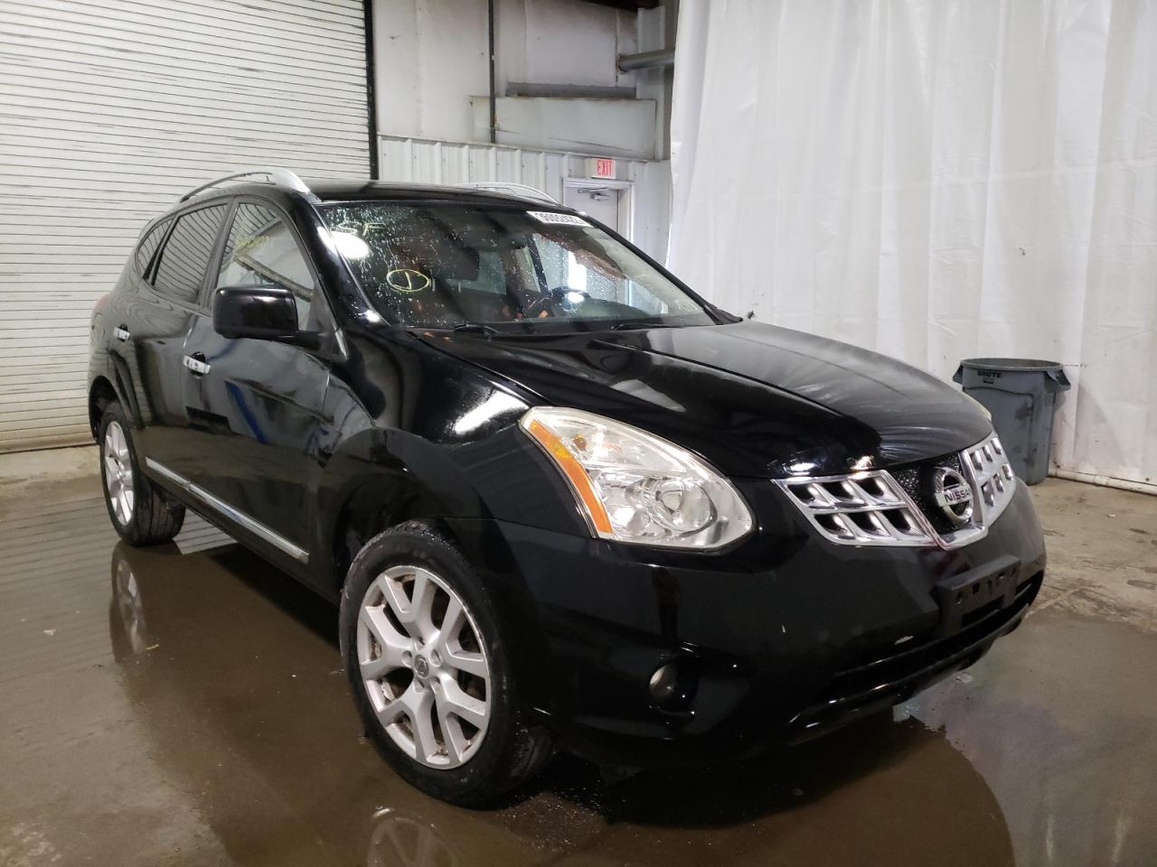 NISSAN ROGUE S 2012 with VIN JN8AS5MV2CW365819 - Photo from auction