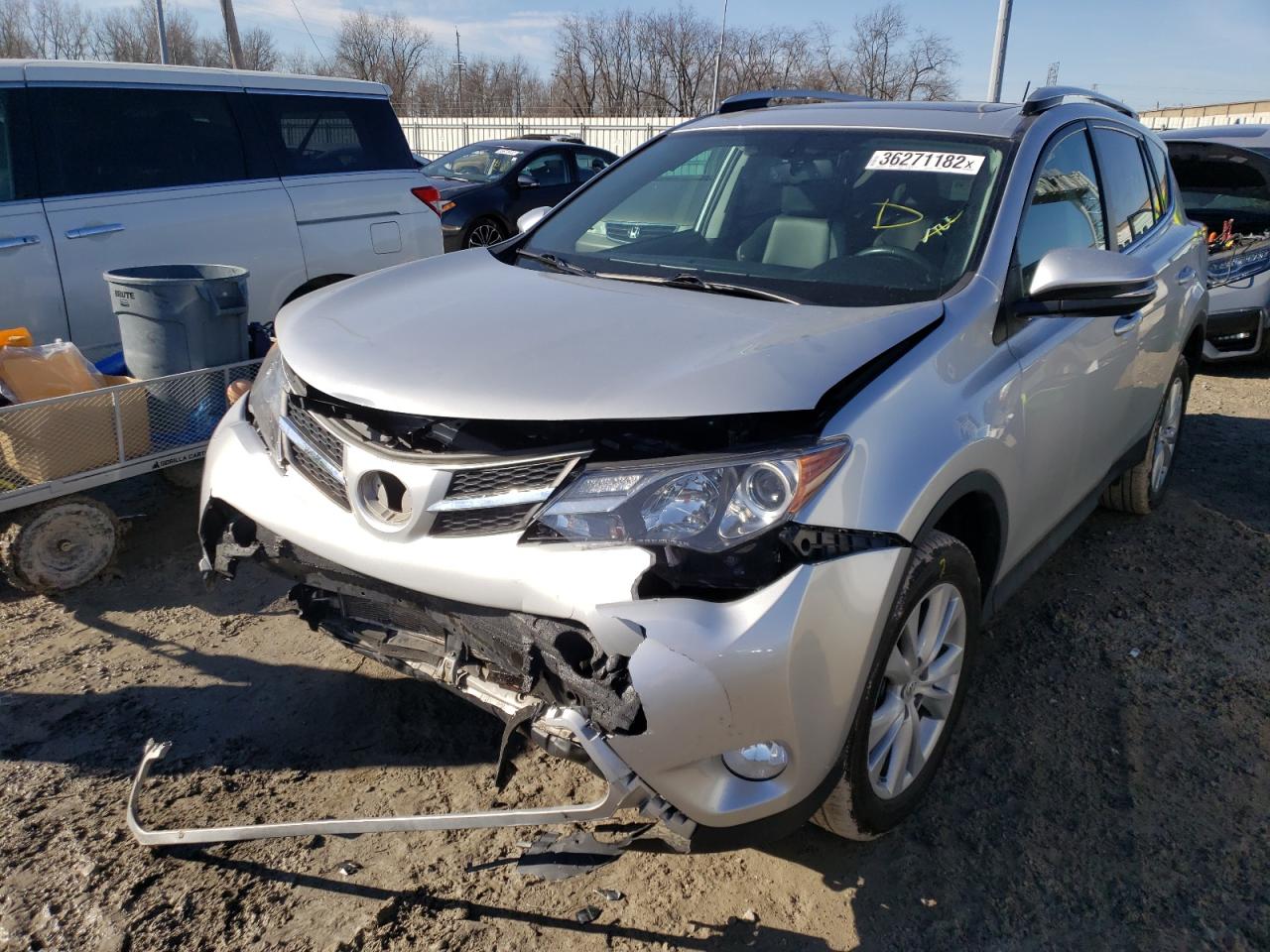Photo 2 from auction – 2014 TOYOTA RAV4 LIMIT with VIN 2T3DFREV8EW191615