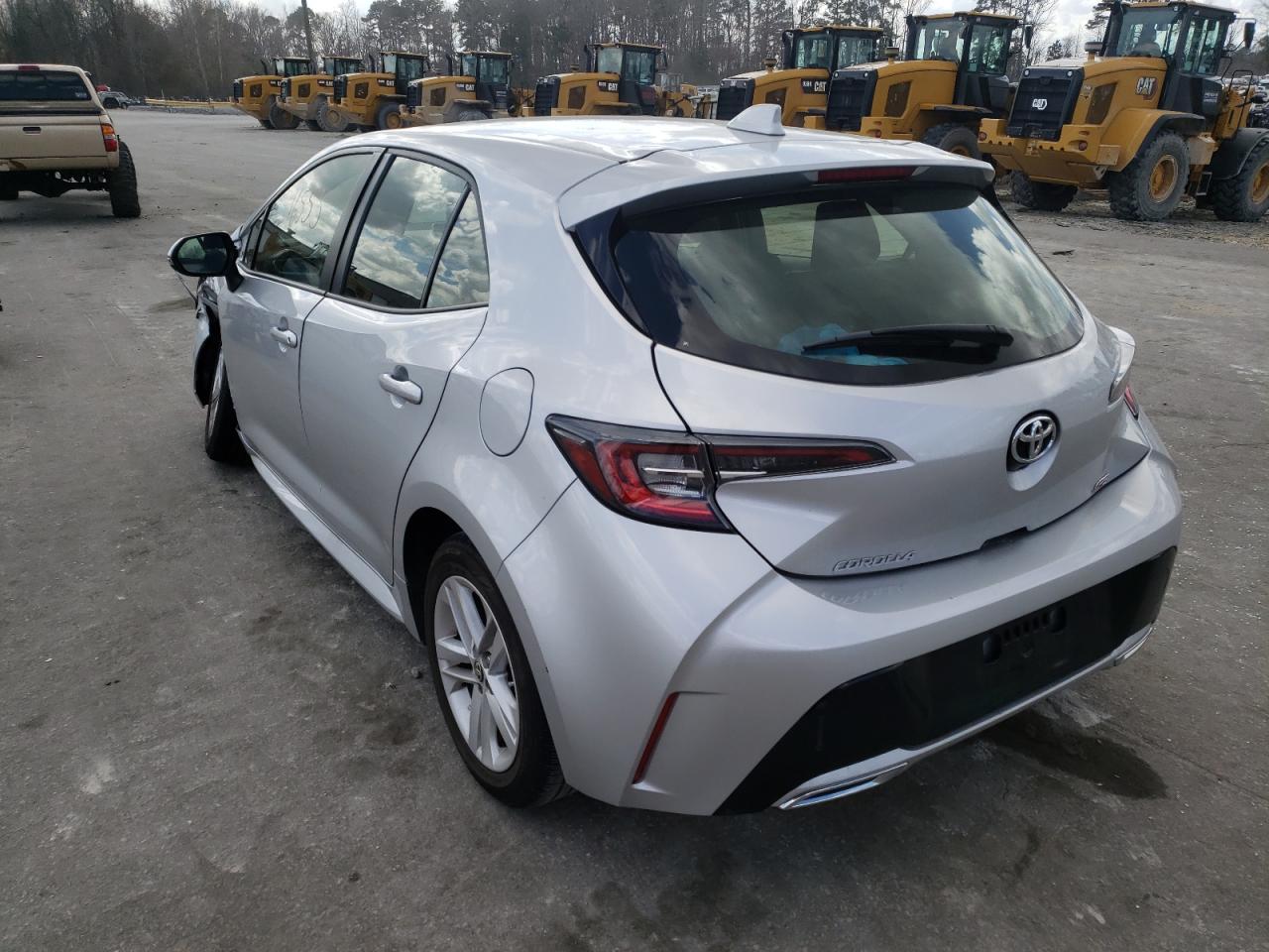 Photo 3 from auction – 2019 TOYOTA COROLLA SE with VIN JTNK4RBEXK3068362
