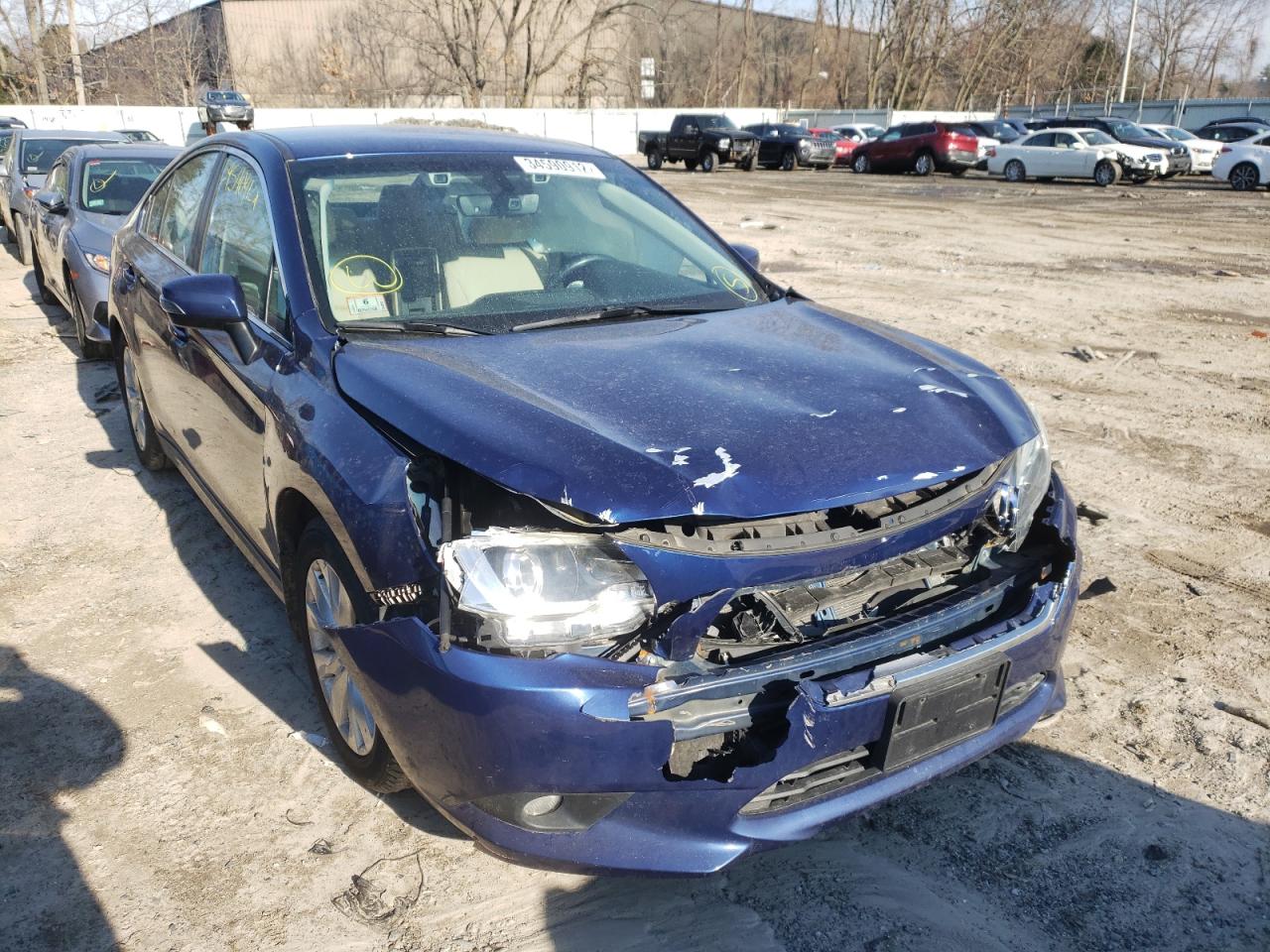 SUBARU LEGACY 2.5 2017 with VIN 4S3BNAF65H3007371 - Photo from auction
