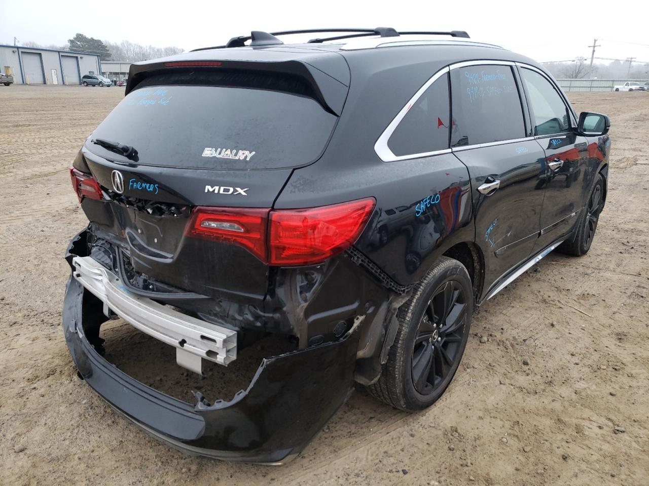 Photo 4 from auction – 2017 ACURA MDX with VIN 5FRYD3H35HB009487