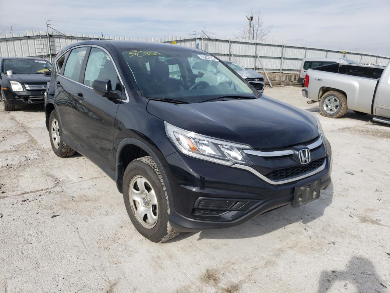 HONDA CR-V LX 2016 with VIN 2HKRM4H3XGH643602 - Photo from auction