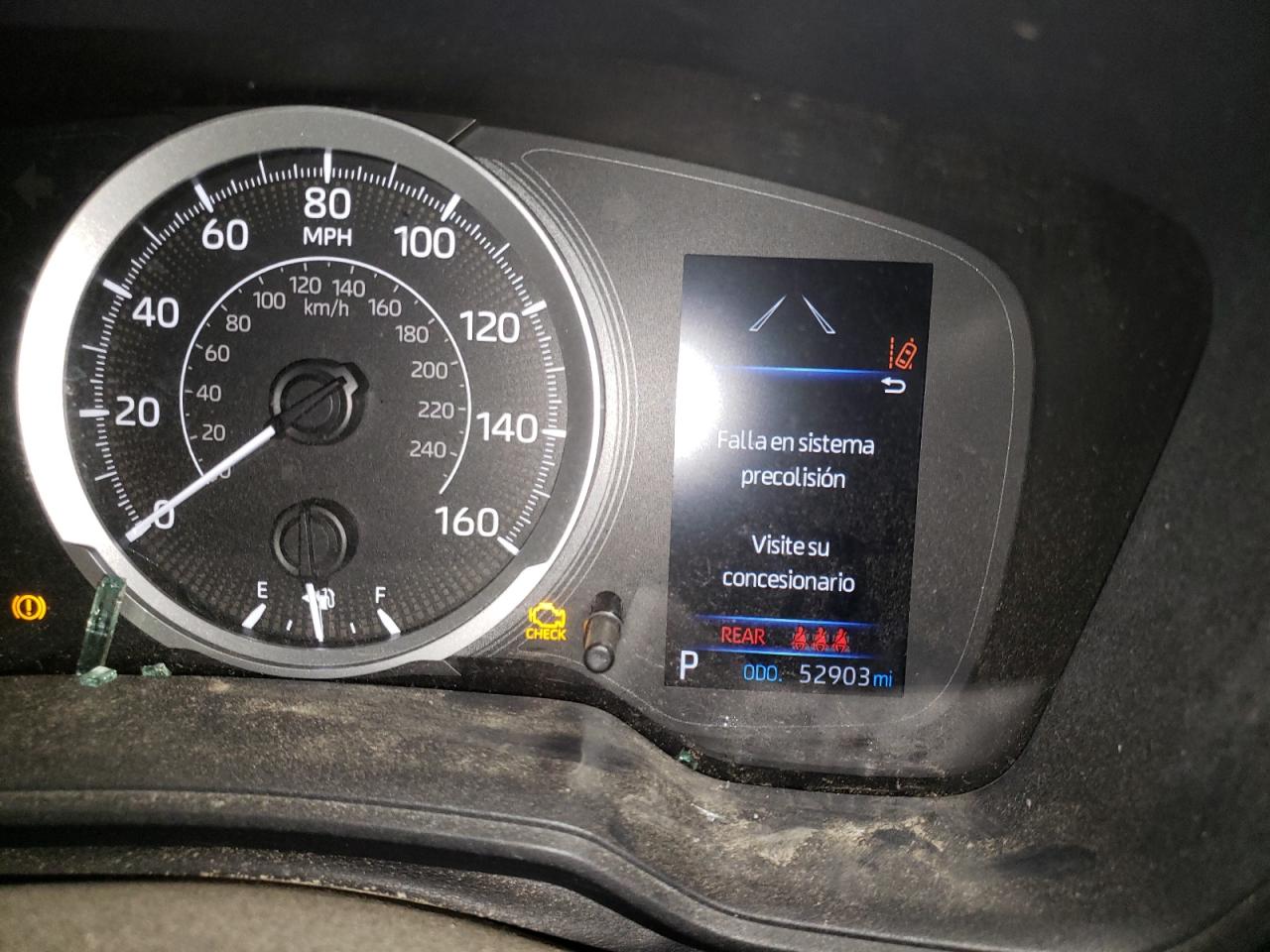 Photo 8 from auction – 2020 TOYOTA COROLLA LE with VIN 5YFEPRAE4LP019466