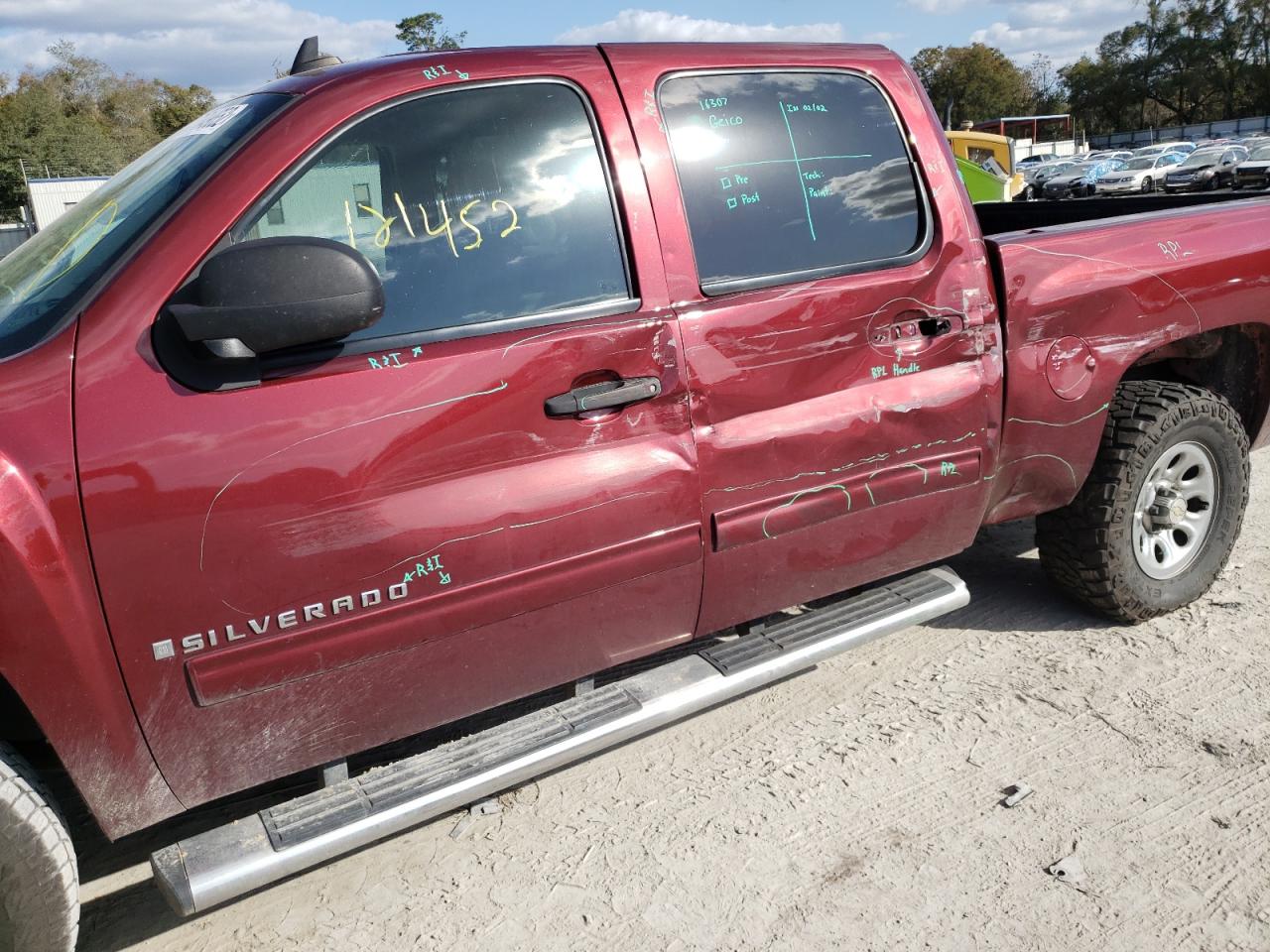 Photo 9 from auction – 2009 CHEVROLET SILVERADO with VIN 3GCEC23C59G104071
