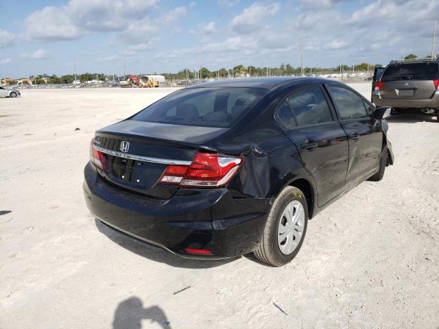 Photo 4 from auction – 2013 HONDA CIVIC with VIN 19XFB2F53DE016841