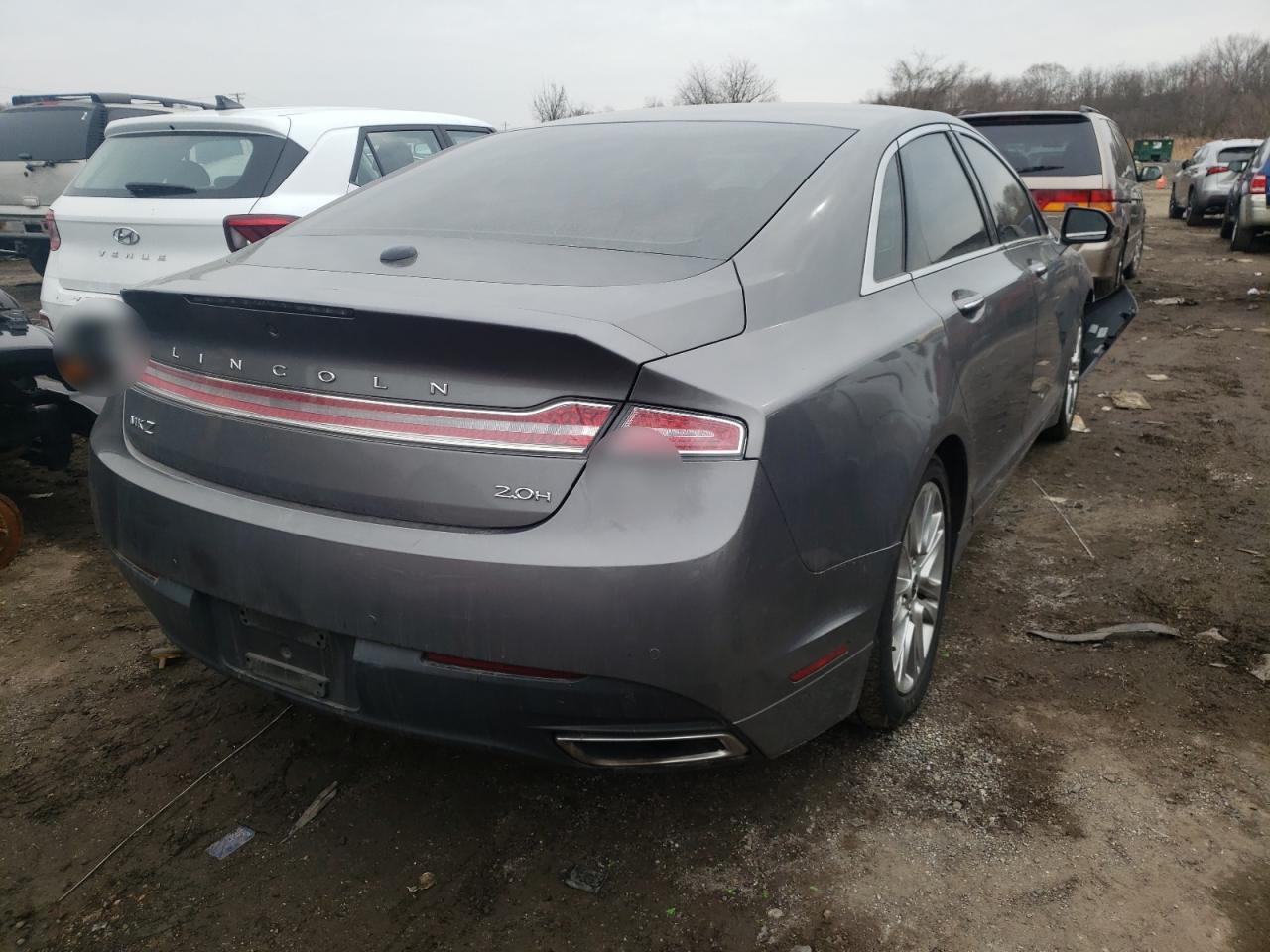 Photo 4 from auction – 2014 LINCOLN MKZ HYBRID with VIN 3LN6L2LU3ER823973