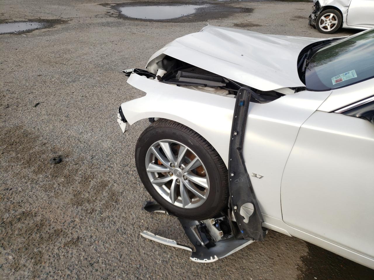 Photo 9 from auction – 2014 INFINITI Q50 BASE with VIN JN1BV7AP7EM677855