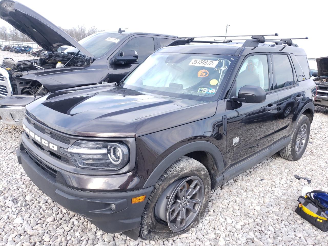 Photo 2 from auction – 2021 FORD BRONCO SPO with VIN 3FMCR9B67MRA78995