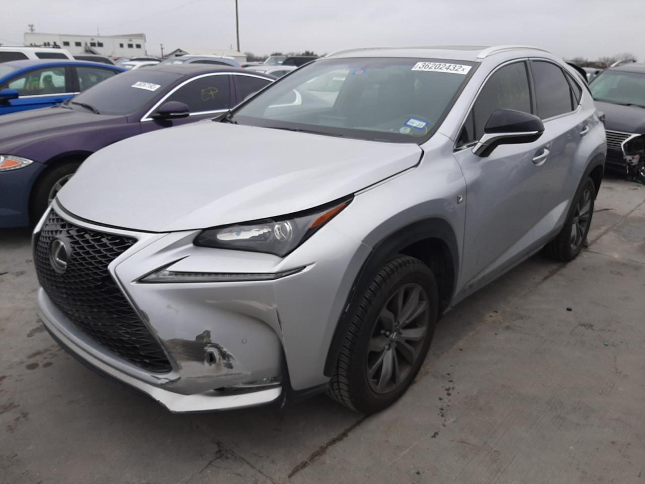 Photo 2 from auction – 2017 LEXUS NX200T with VIN JTJYARBZ9H2055124