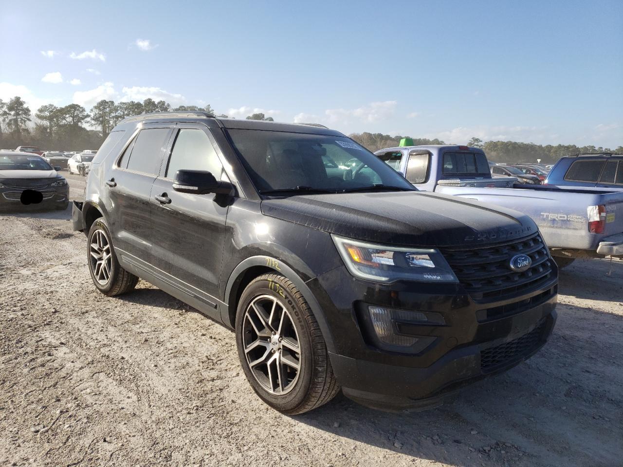 FORD EXPLORER S 2016 with VIN 1FM5K8GT2GGA75763 - Photo from auction