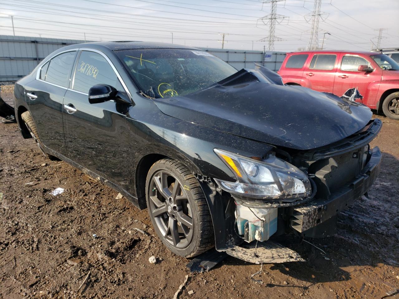 NISSAN MAXIMA S 2014 with VIN 1N4AA5AP0EC477551 - Photo from auction
