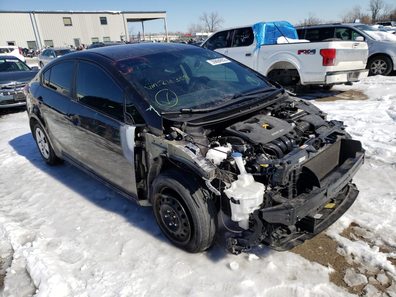 Photo 1 from auction – 2018 KIA FORTE LX with VIN 3KPFK4A71JE216309