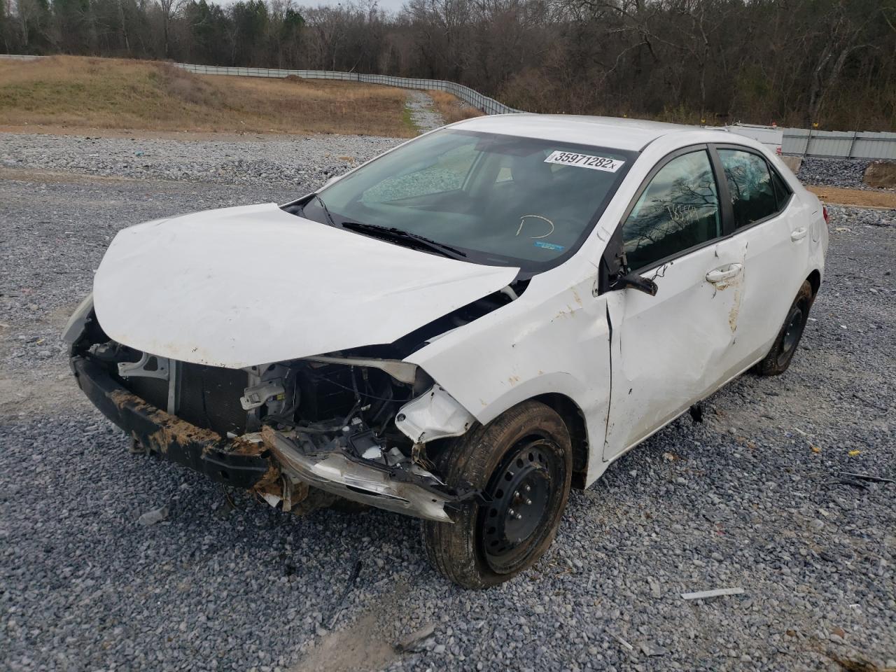 Photo 2 from auction – 2015 TOYOTA COROLLA L with VIN 2T1BURHE0FC374124