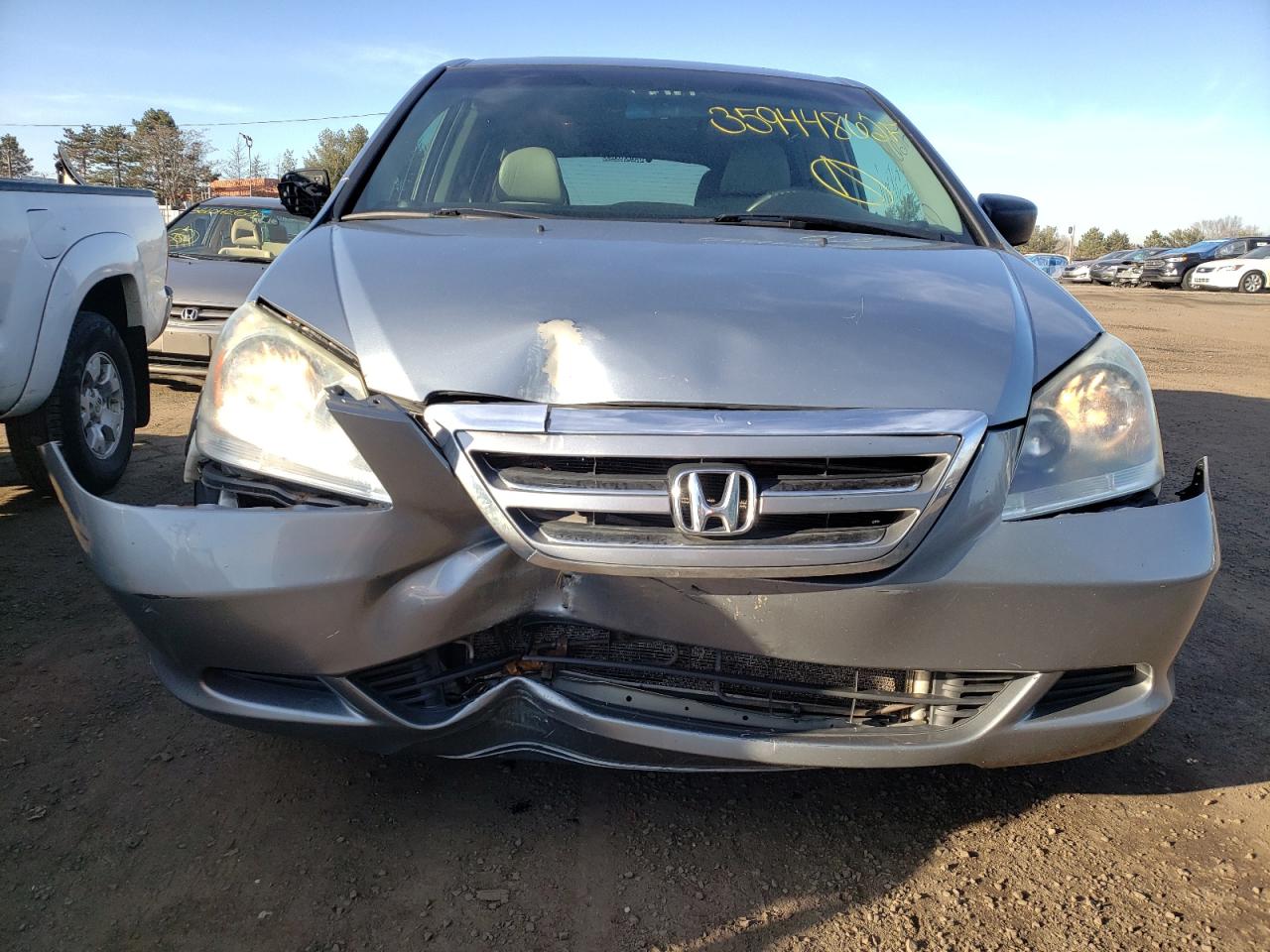 Photo 9 from auction – 2007 HONDA ODYSSEY EX with VIN 5FNRL38657B043592