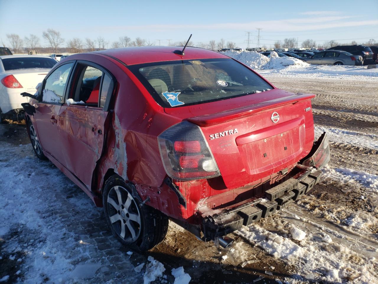 Photo 3 from auction – 2012 NISSAN SENTRA 2.0 with VIN 3N1AB6AP2CL720455