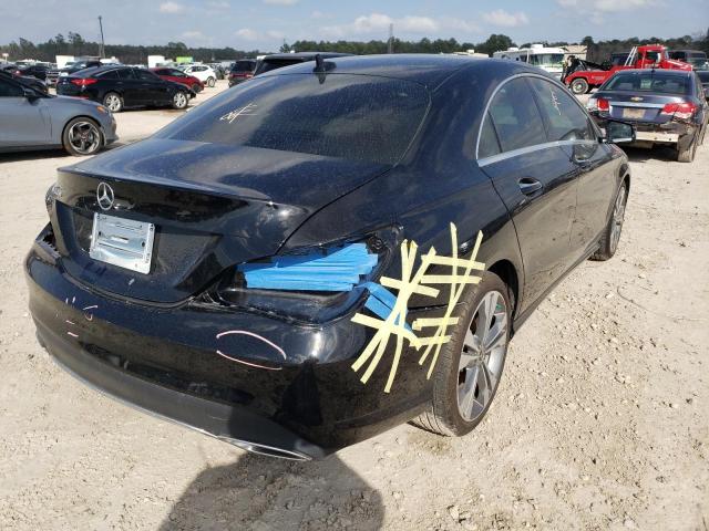 Photo 4 from auction – 2018 MERCEDES-BENZ CLA 250 with VIN WDDSJ4EB0JN690124