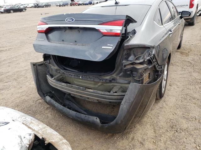 Photo 9 from auction – 2017 FORD FUSION SE with VIN 3FA6P0HD7HR123745
