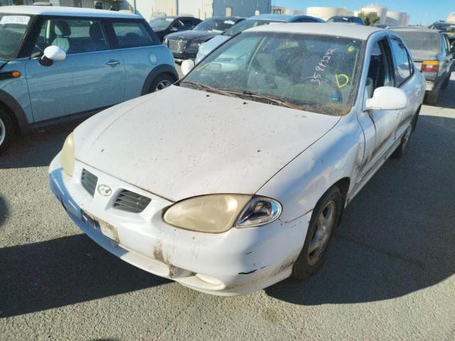 Photo 2 from auction – 2000 HYUNDAI ELANTRA GL with VIN KMHJF35F7YU040240