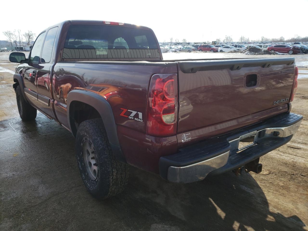 Photo 3 from auction – 2003 CHEVROLET SILVERADO with VIN 1GCEK19T63E245797
