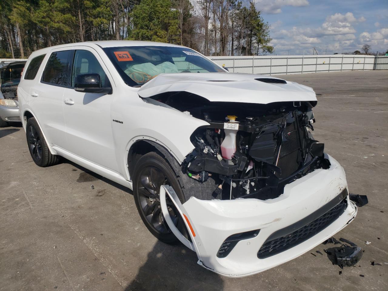 DODGE DURANGO R/ 2021 with VIN 1C4SDHCT3MC846242 - Photo from auction