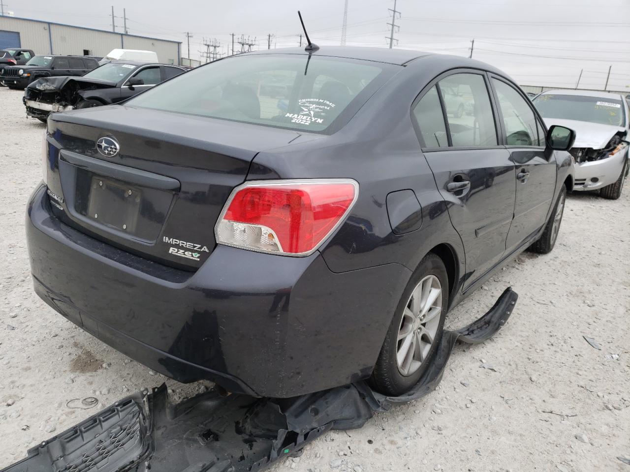 Photo 4 from auction – 2013 SUBARU IMPREZA PR with VIN JF1GJAC60DH033529