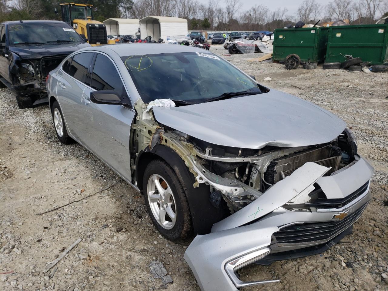CHEVROLET MALIBU LS 2017 with VIN 1G1ZB5ST2HF203995 - Photo from auction