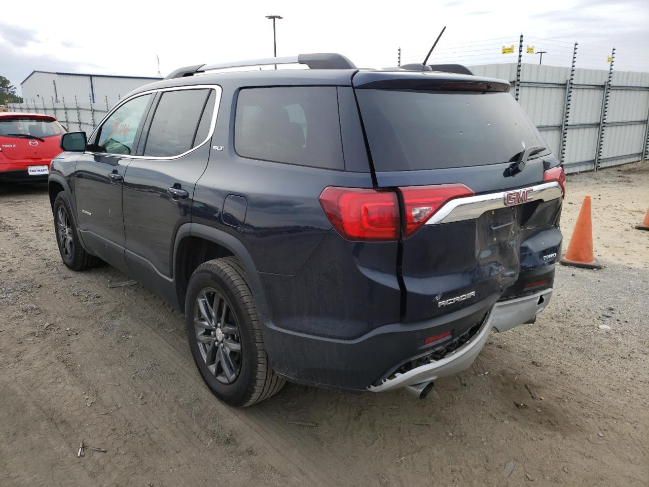 Photo 3 from auction – 2017 GMC ACADIA SLT with VIN 1GKKNULS1HZ182009