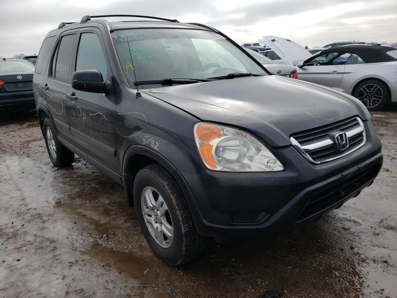 HONDA CR-V EX 2004 with VIN JHLRD78864C015821 - Photo from auction