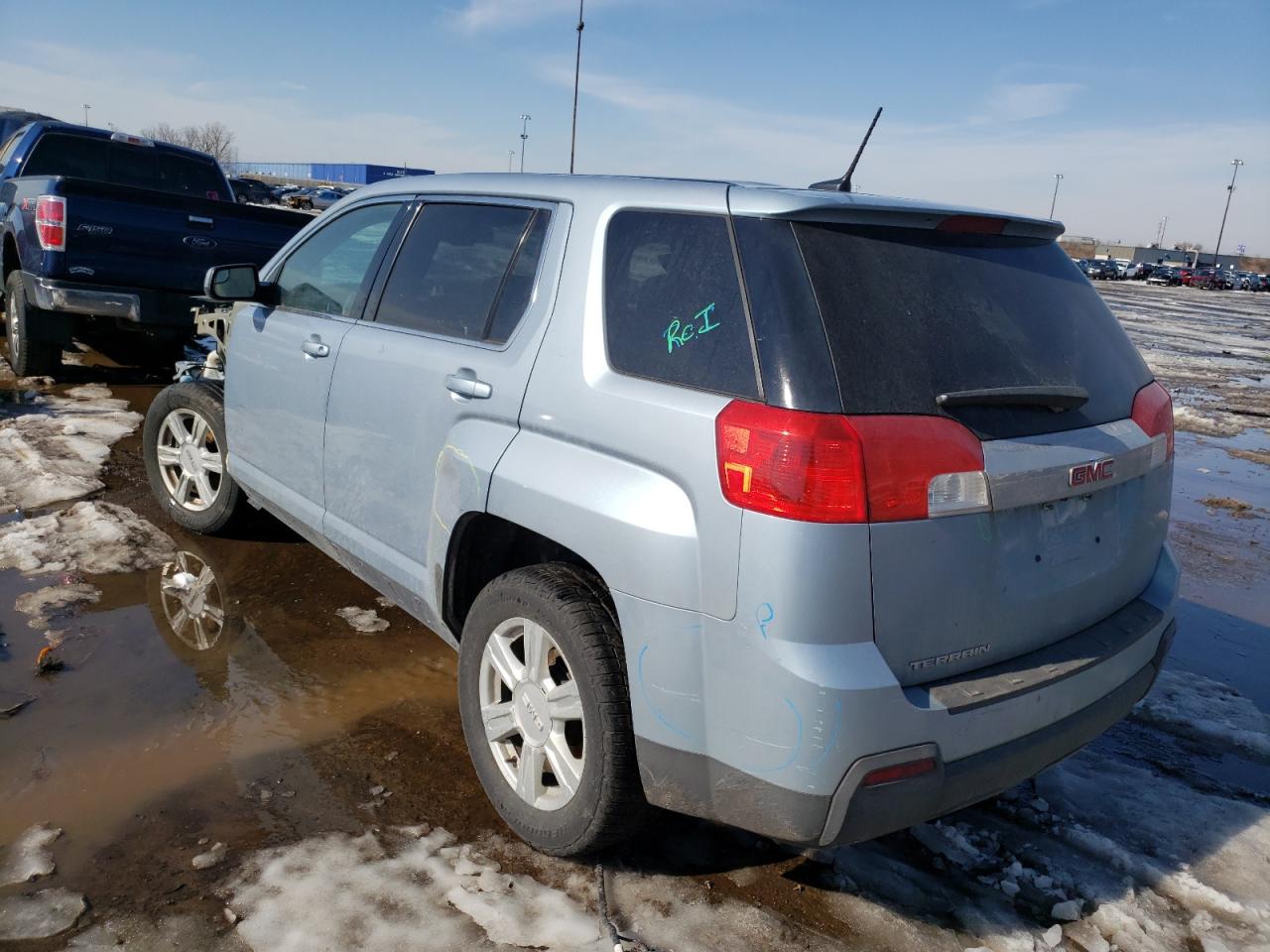 Photo 3 from auction – 2014 GMC TERRAIN SL with VIN 2GKALMEK1E6171887