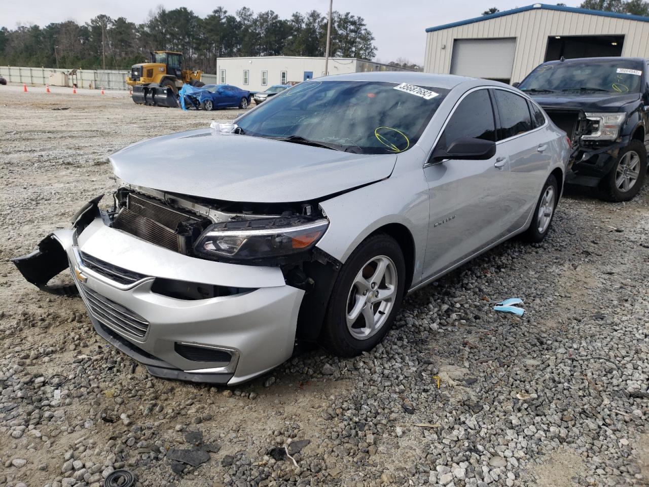 Photo 2 from auction – 2017 CHEVROLET MALIBU LS with VIN 1G1ZB5ST2HF203995