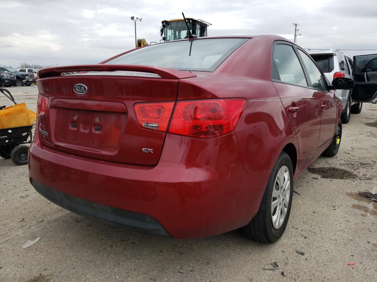Photo 4 from auction – 2011 KIA FORTE EX with VIN KNAFU4A23B5419890
