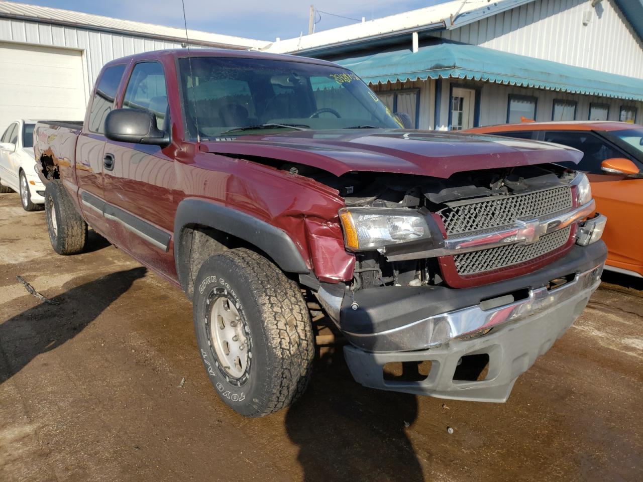 CHEVROLET SILVERADO 2003 مع رقم تعريف المركبة 1GCEK19T63E245797 - صورة من المزاد