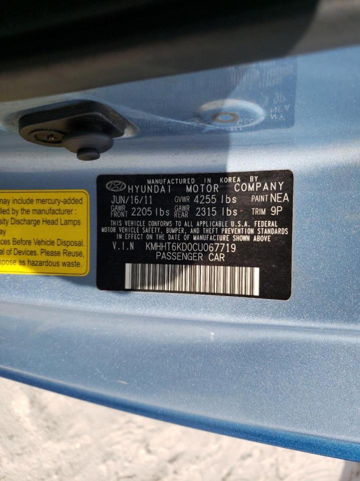 Photo 10 from auction – 2012 HYUNDAI GENESIS CO with VIN KMHHT6KD0CU067719
