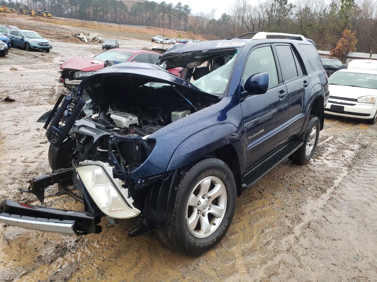 Photo 2 from auction – 2005 TOYOTA 4RUNNER SR with VIN JTEBT14R158025220