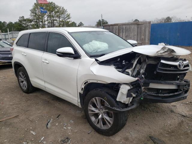 TOYOTA HIGHLANDER 2014 with VIN 5TDZKRFH4ES013423 - Photo from auction