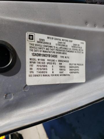 Photo 10 from auction – 2000 CHEVROLET ASTRO with VIN 1GNDM19W2YB134390
