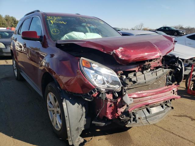 CHEVROLET EQUINOX LT 2017 with VIN 2GNFLFEK1H6181599 - Photo from auction