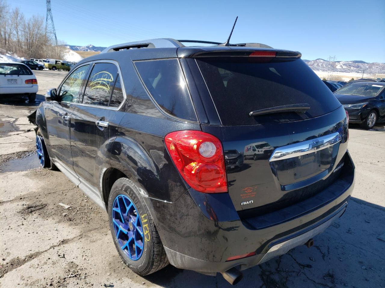 Photo 3 from auction – 2013 CHEVROLET EQUINOX LT with VIN 2GNFLGE30D6342548