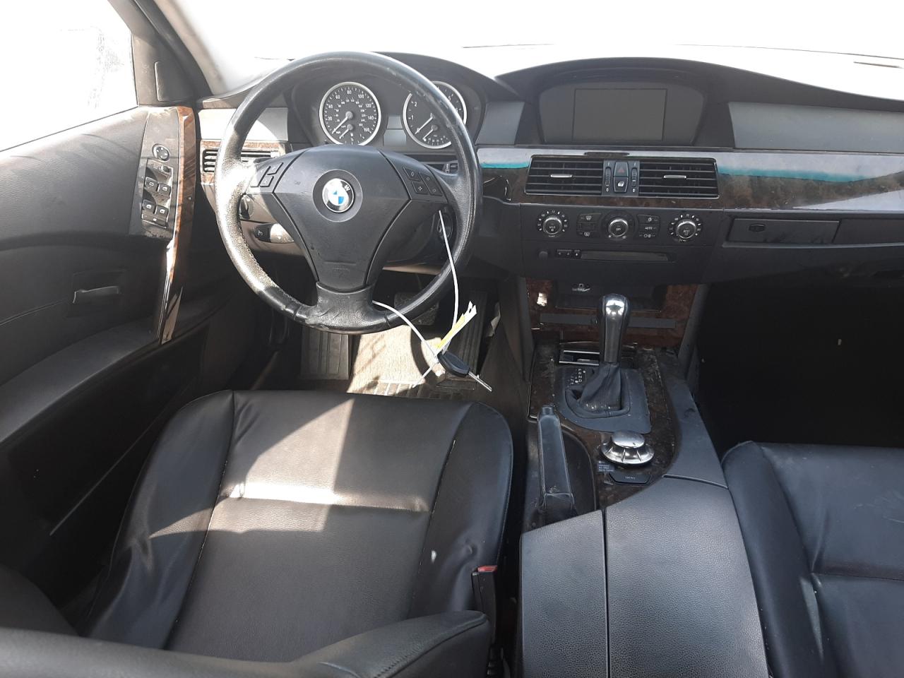 Photo 9 from auction – 2006 BMW 525 I with VIN WBANE53526CK84408