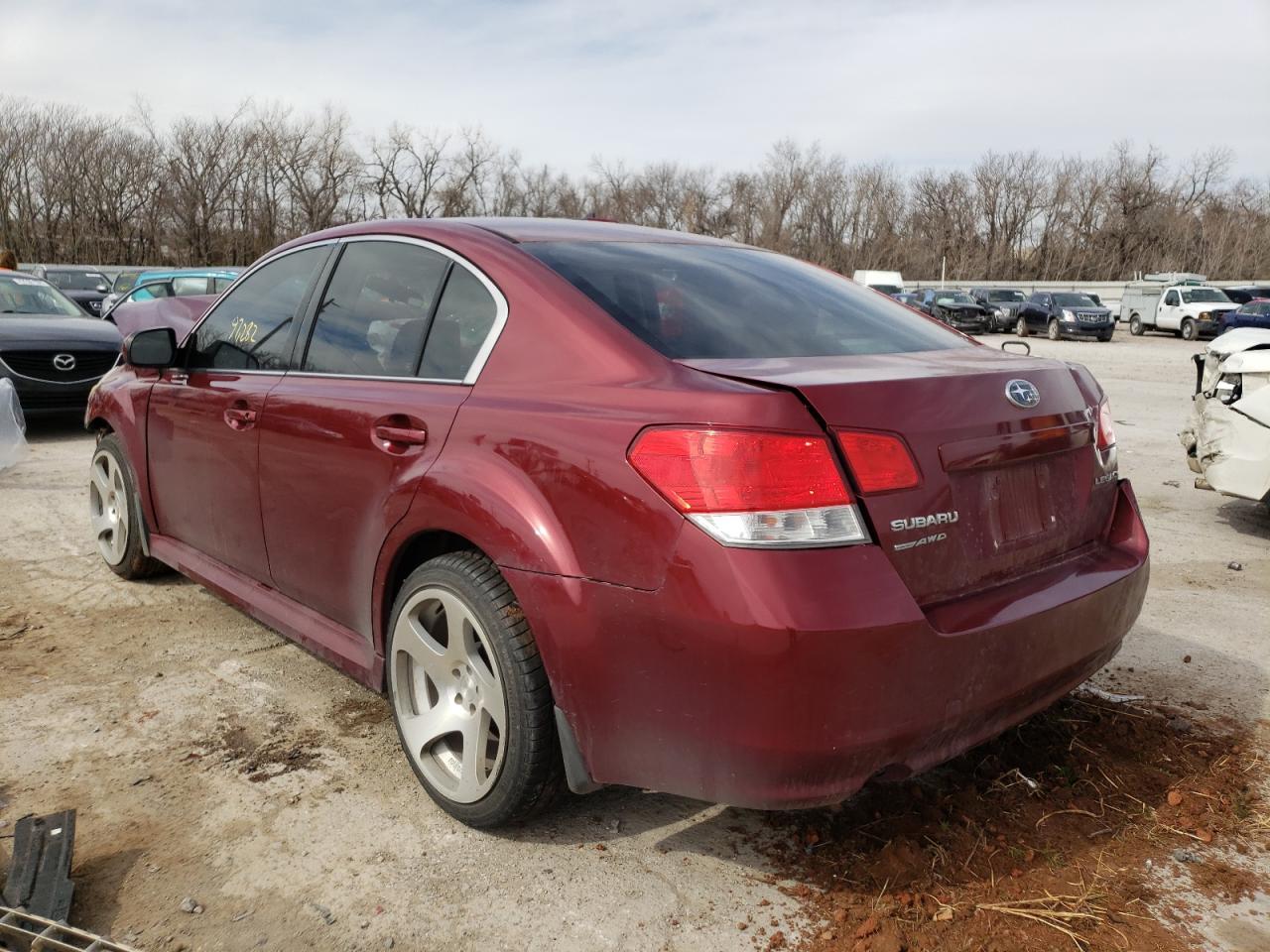 Photo 3 from auction – 2010 SUBARU LEGACY 2.5 with VIN 4S3BMCC61A3239667