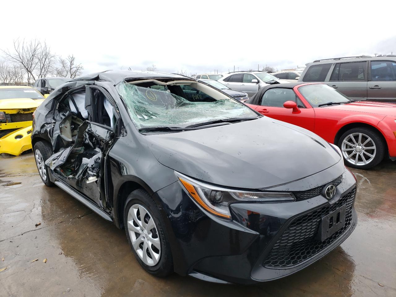 Photo 1 from auction – 2021 TOYOTA COROLLA LE with VIN 5YFEPMAE3MP194229