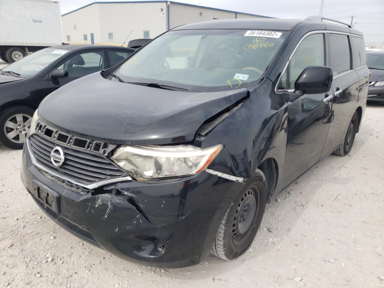 Photo 2 from auction – 2012 NISSAN QUEST S with VIN JN8AE2KP9C9038486