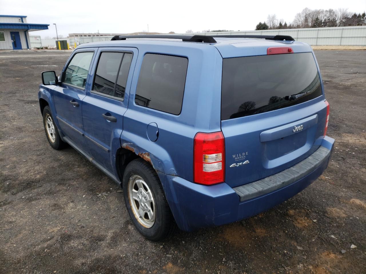 Photo 3 from auction – 2007 JEEP PATRIOT SP with VIN 1J8FF28W47D307535